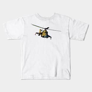 Mi 24 Hind color Kids T-Shirt